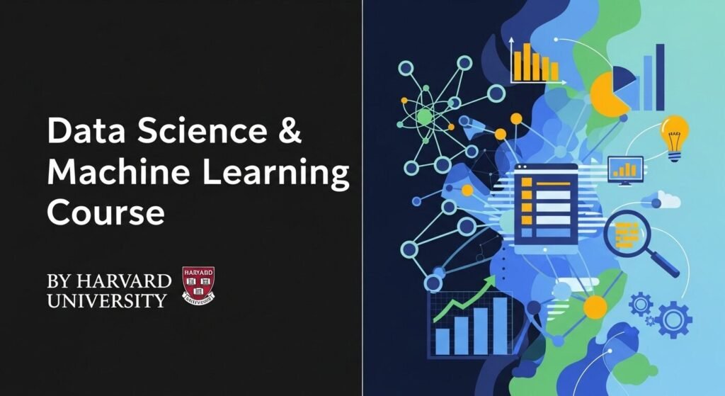 Data Science & Machine Learning Course . By Harvard University