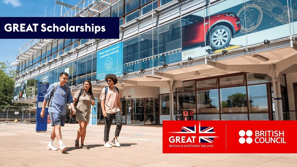 GREAT Scholarships. Study in the UK. British Council 