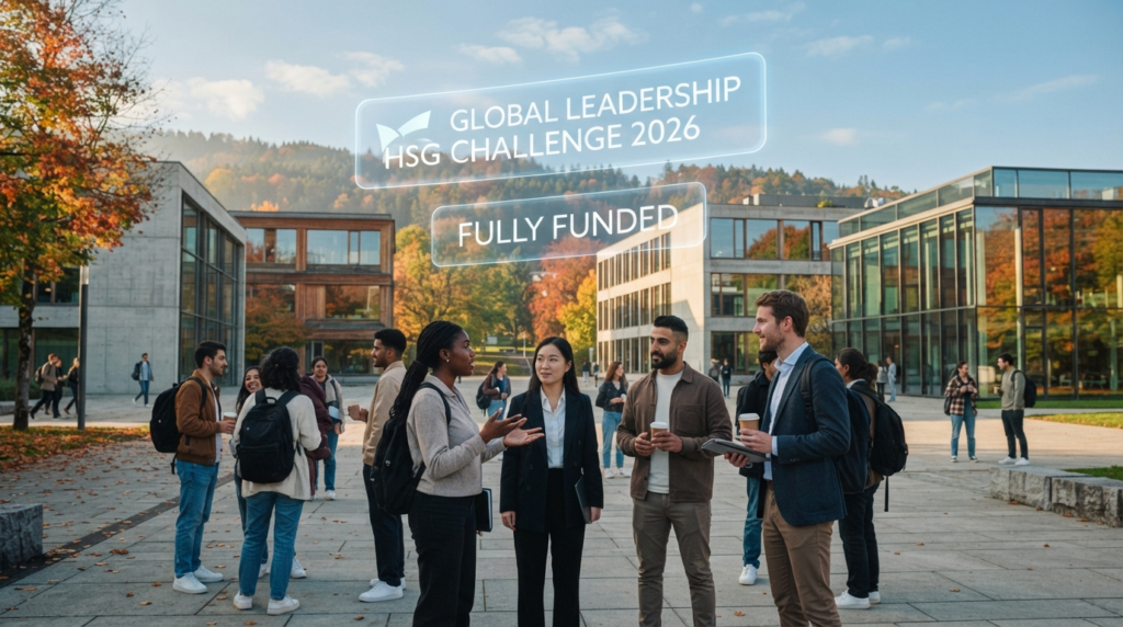 Apply for the Fully Funded St. Gallen Symposium Global Leadership Challenge 2026 3 image
